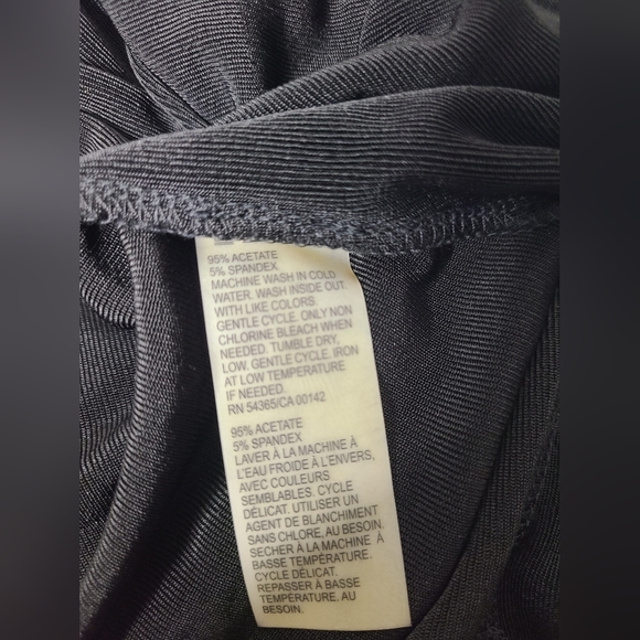 Tanjay black cardigan with gold accents Size Large - Picture 5 of 5